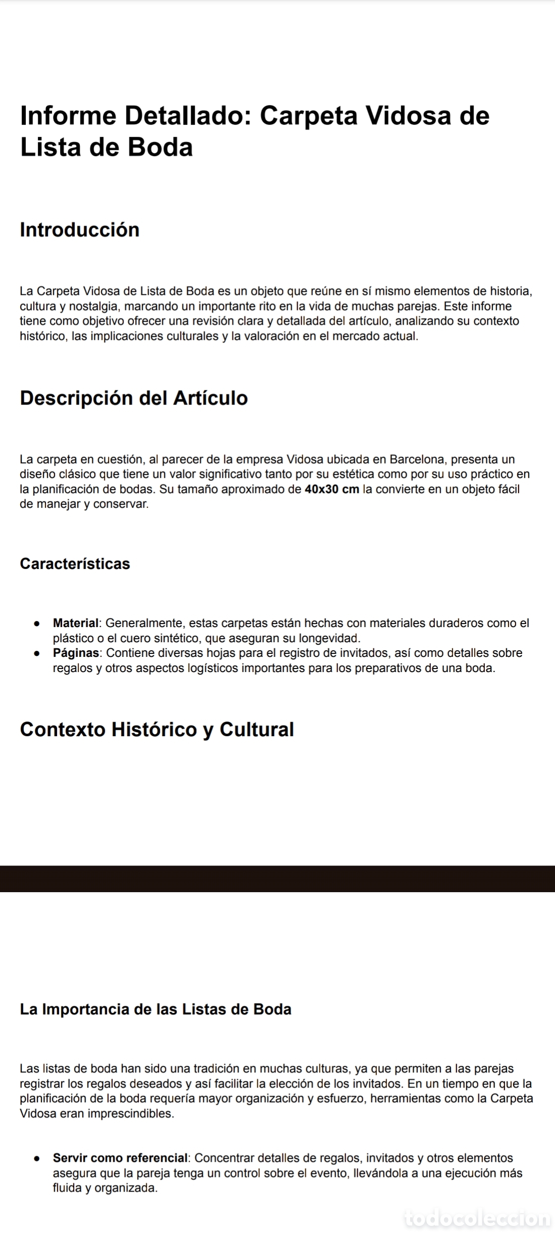 Facturas antiguas: Vidosa lista de boda - Foto 12