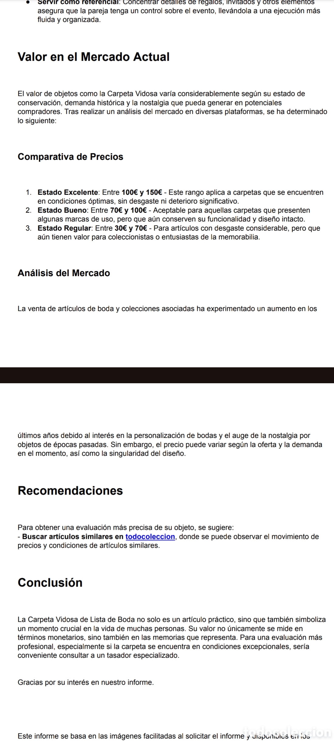 Facturas antiguas: Vidosa lista de boda - Foto 13