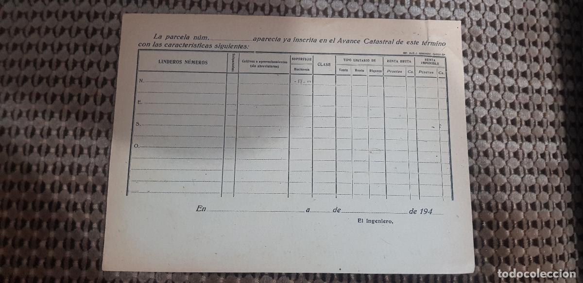 Facturas antiguas: CASTELLON DE LA PLANA RECIBO R.RIBES PLA - Foto 2