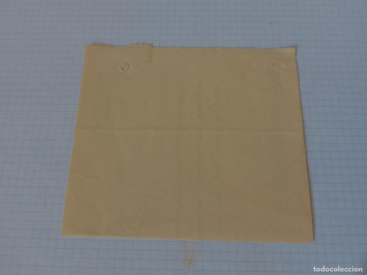 Facturas antiguas: Recibo de revisi&oacute;n de piano - Foto 2