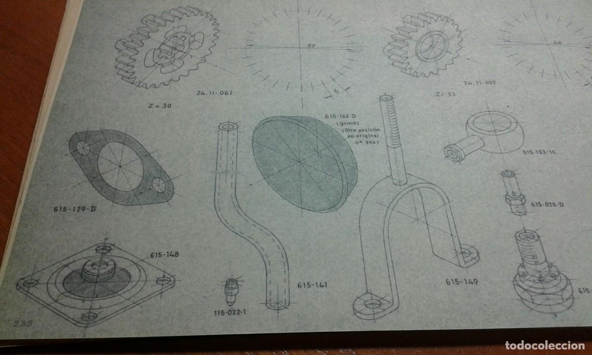 Facturas antiguas: BULTACO PLANOS DE FABRICA - Foto 4
