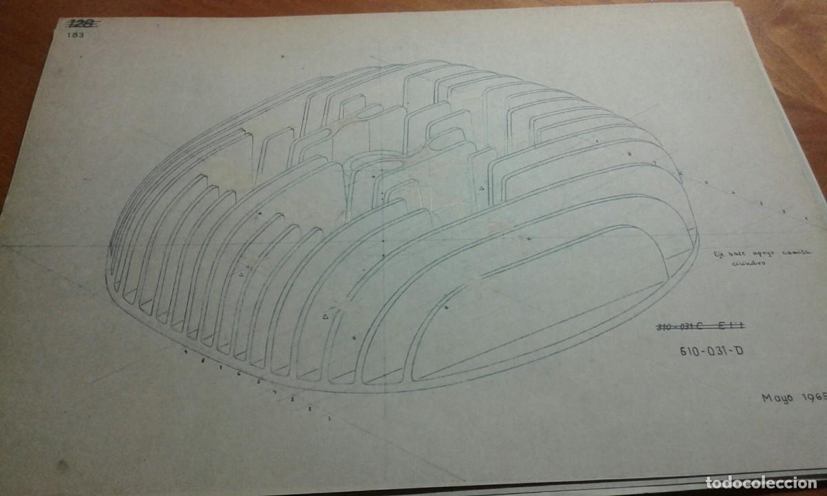 Facturas antiguas: BULTACO PLANOS DE FABRICA - Foto 6