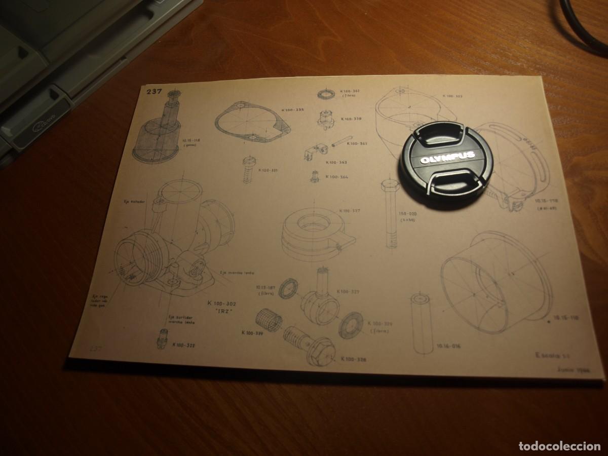 Facturas antiguas: BULTACO PLANOS DE FABRICA - Foto 10