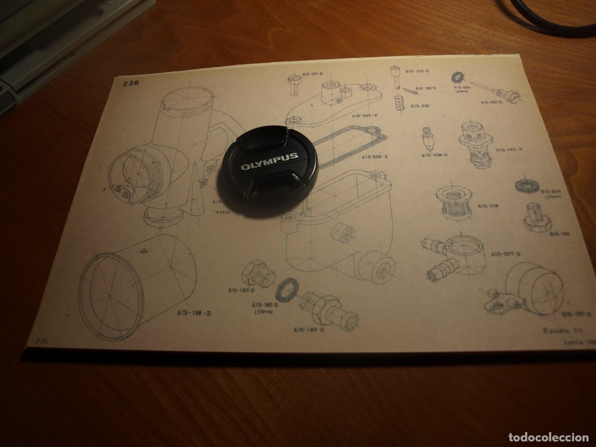 Facturas antiguas: BULTACO PLANOS DE FABRICA - Foto 12