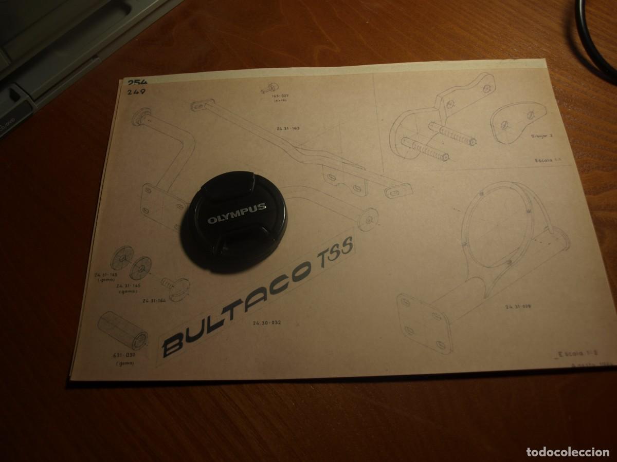 Facturas antiguas: BULTACO PLANOS DE FABRICA - Foto 14