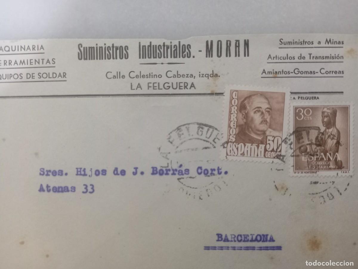 Facturas antiguas: PREFILATELIA (LA FELGUERA) - Foto 2