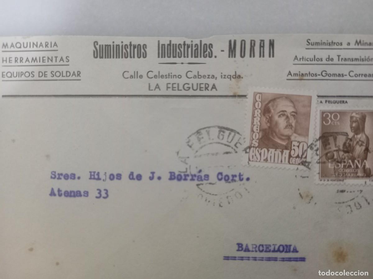 Facturas antiguas: PREFILATELIA (LA FELGUERA) - Foto 3