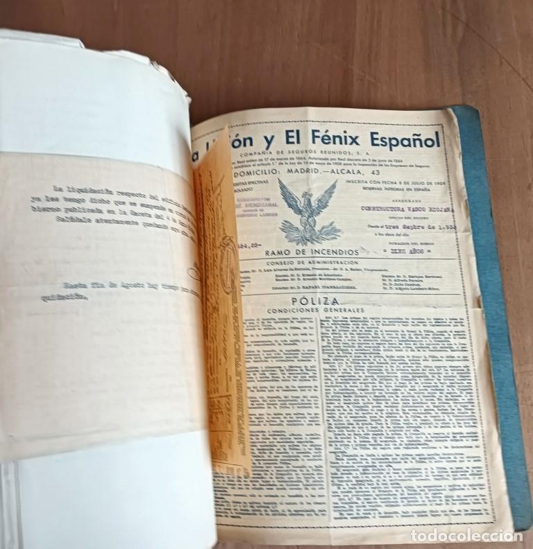Facturas antiguas: lote de documentaci&oacute;n CONSTRUCTORA VASCO RIOJANA 1934 al 1939 - Foto 6
