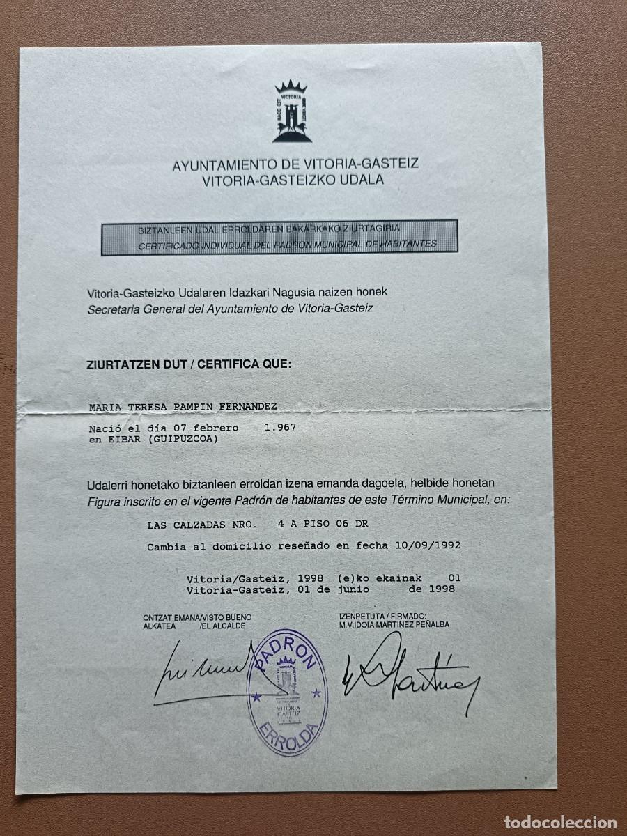 Facturas antiguas: AYUNTAMIENTO DE VITORIA- 1967 - Foto 1
