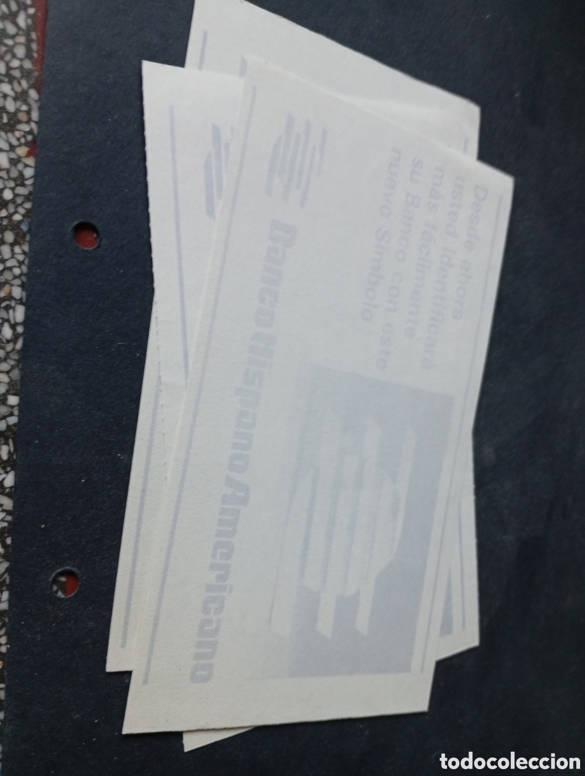 Facturas antiguas: Recibos bancarios Banco Hispano Americano 1981 - Foto 2