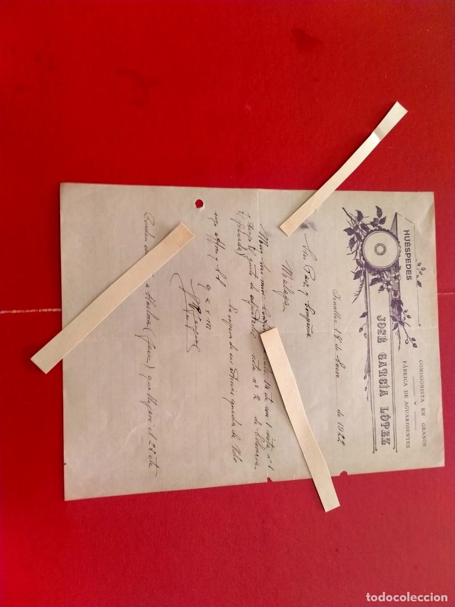 Facturas antiguas: factura antigua de yznallor granada -aguardientes 1922 granada