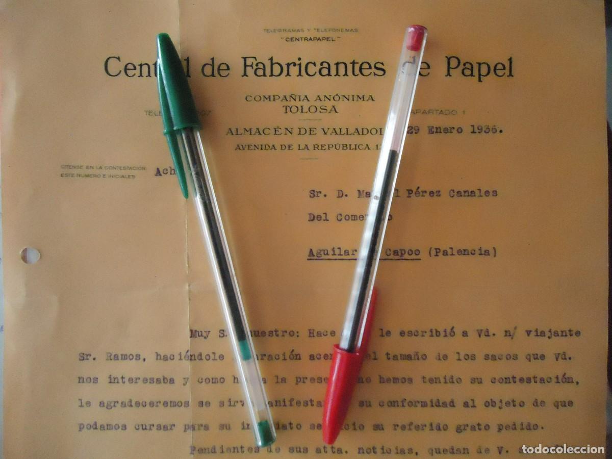 Facturas antiguas: fabrica papel tolosa guipuzcoa papelera vasca guipuzcoana tolosarra euskadi graficas papeleria