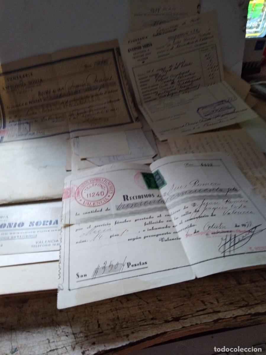 Facturas antiguas: LOTE DE DOCUMENTO Y FACTURAS VICENTE BIOT TALLER Y EXPOSICION