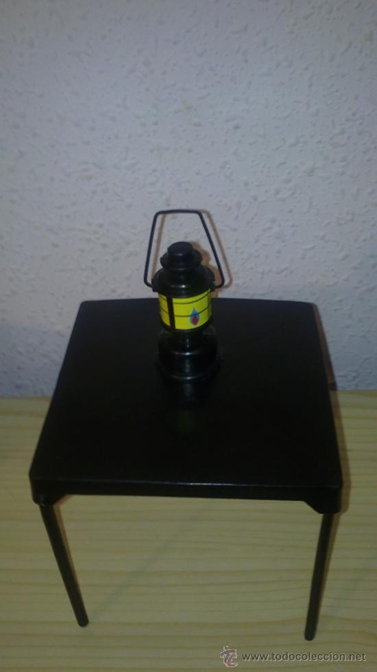 Figuras de acci&oacute;n - Big Jim: mesa y farol big jim - Foto 1