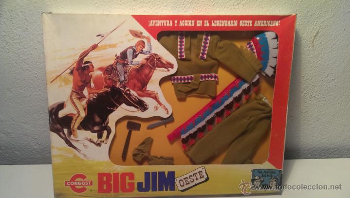 Figuras de acci&oacute;n - Big Jim: BIG JIM OESTE EN BLISTER - Foto 1