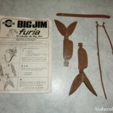Figuras de acción - Big Jim: LOTE BIG JIM ACCESORIOS CABALLO FURIA AÑOS 70. Lote 342294048