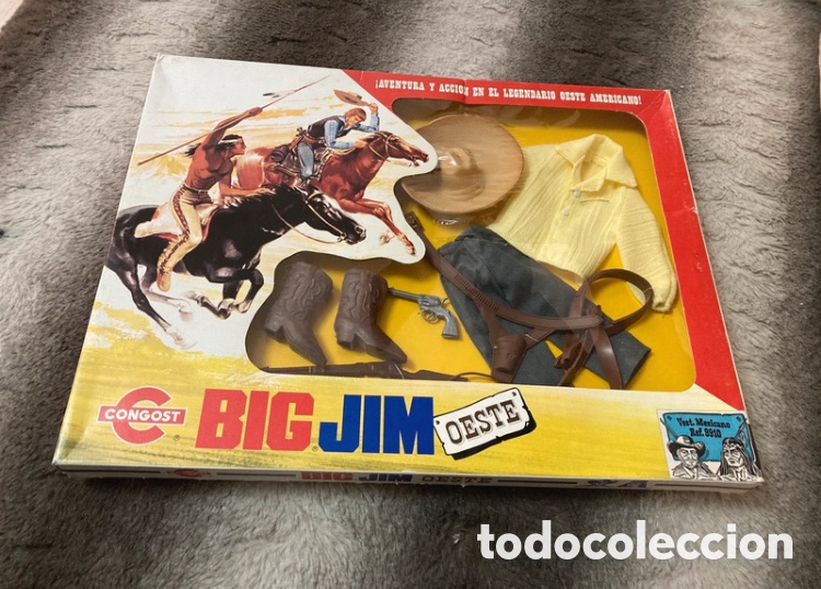 Figuras de acci&oacute;n - Big Jim: Big Jim - Blister equipo mexicano - Congost