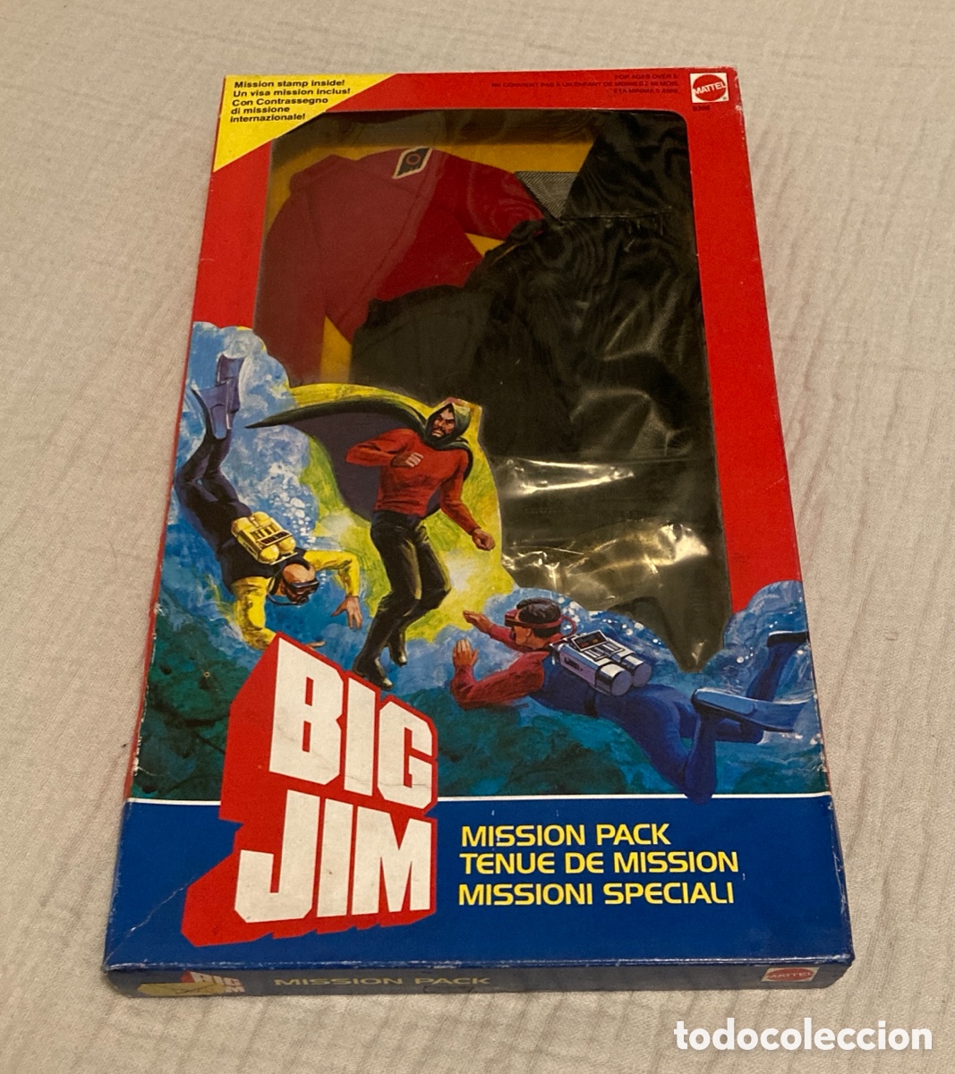 Figuras de acci&oacute;n - Big Jim: Big Jim - Blister Mission Pack Mattel 1984