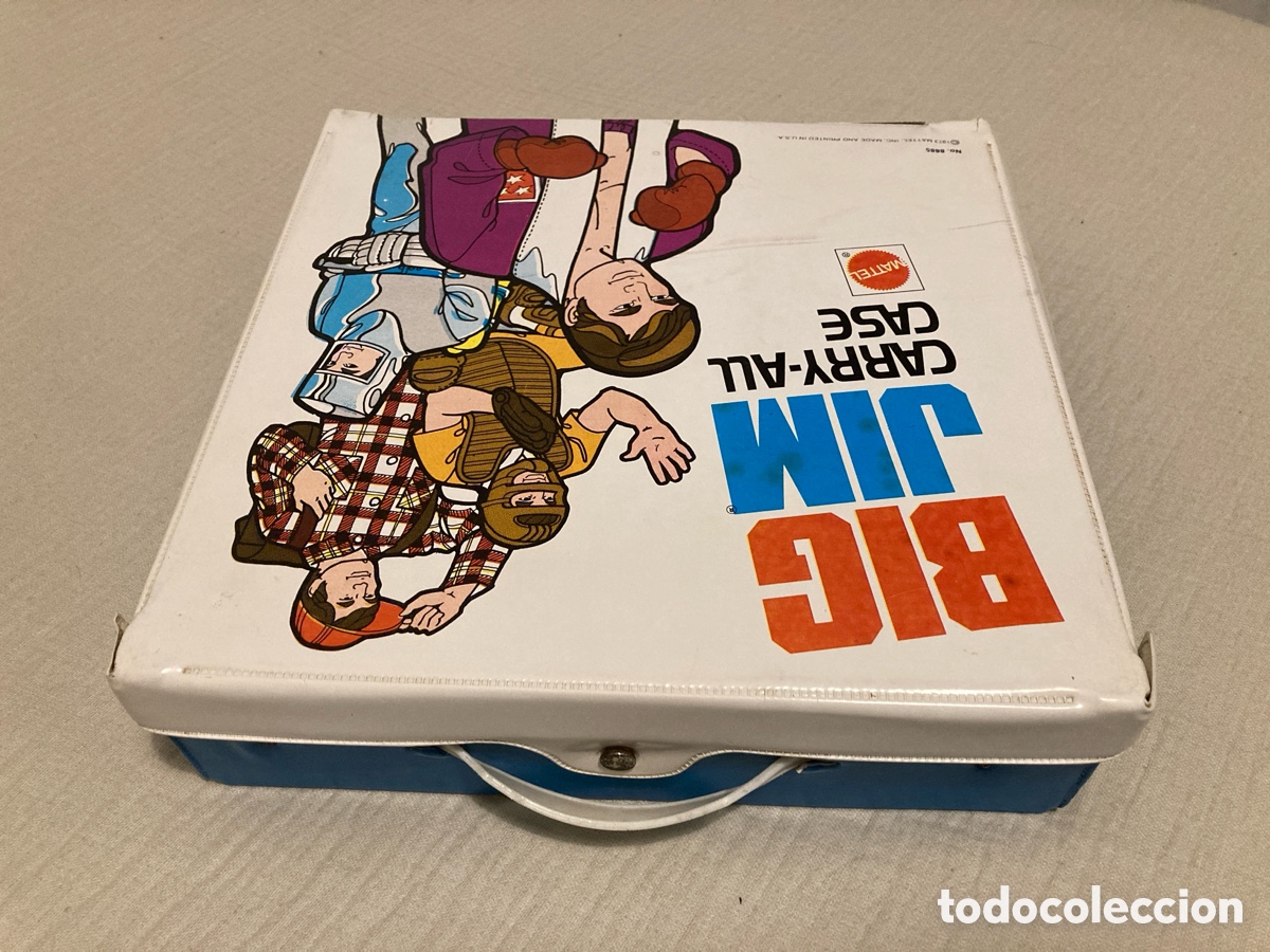 Figuras de acci&oacute;n - Big Jim: Big Jim Maleta Carry all Case - Mattel 1973