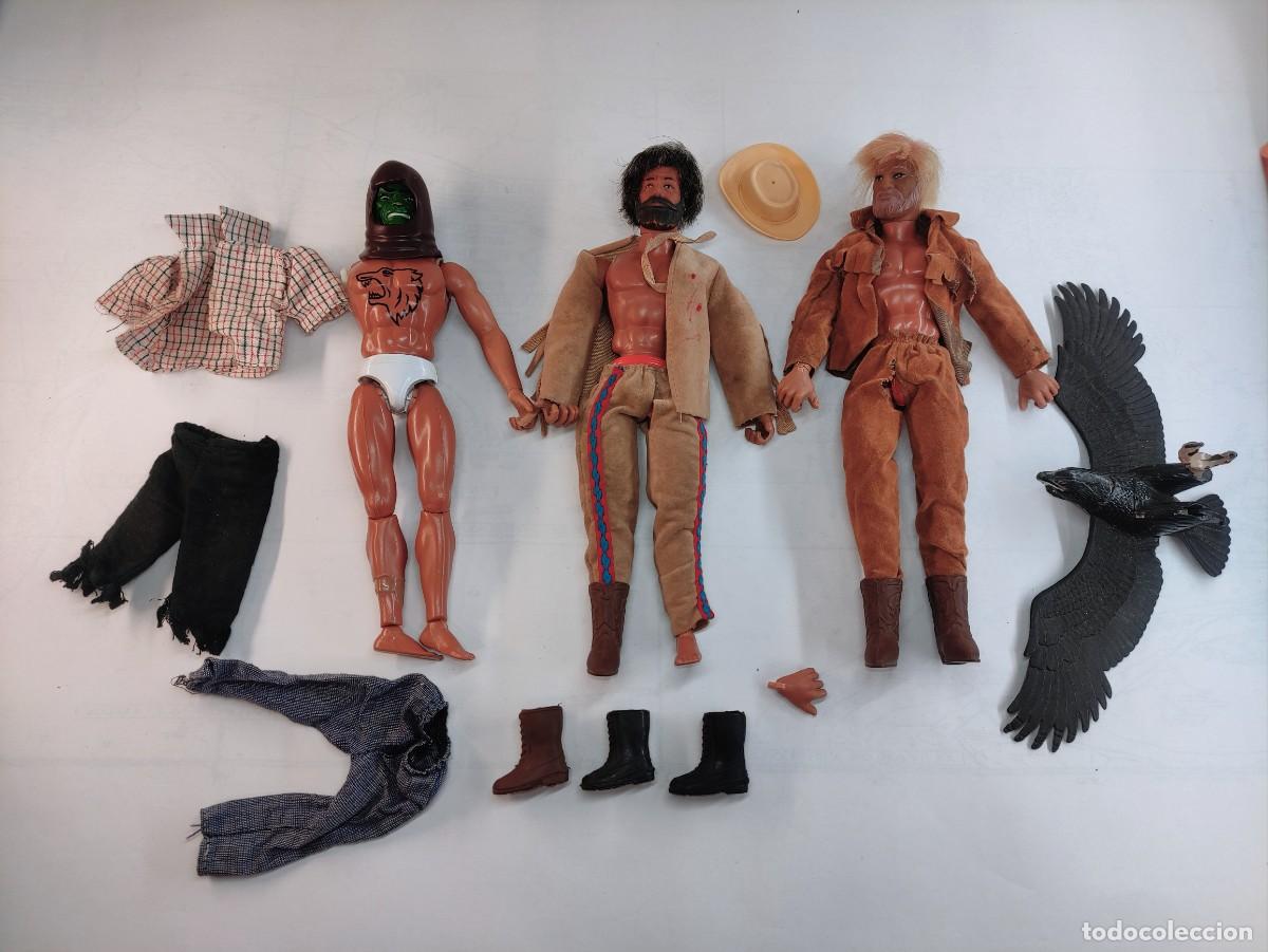 Figuras de acci&oacute;n - Big Jim: Lote Big Jim David Dakota Zorak Mattel