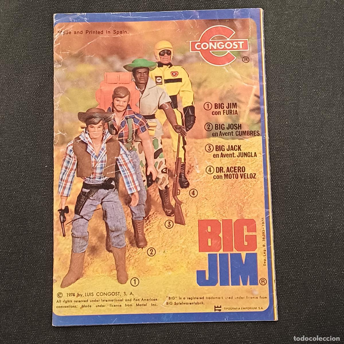 Figuras de acci&oacute;n - Big Jim: CATALOGO CONGOST/BIG JIM 1974.