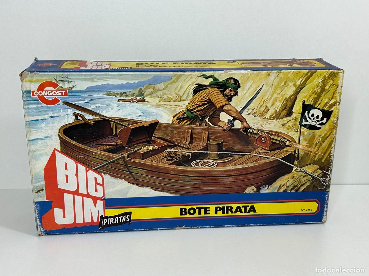 Figuras de acci&oacute;n - Big Jim: BOTE PIRATA BIG JIM CONGOST CAJA