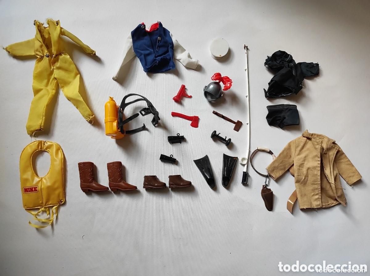 Figurines d'action - Big Jim: Lote complementos big jim, ropa, zapatos, botas, etc