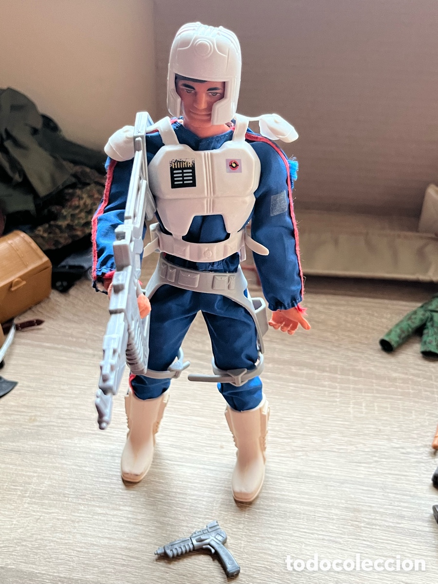 Figuras de acci&oacute;n - Big Jim: Maniqu&iacute; Comandante Big Jim de la Serie Espacial de Mattel