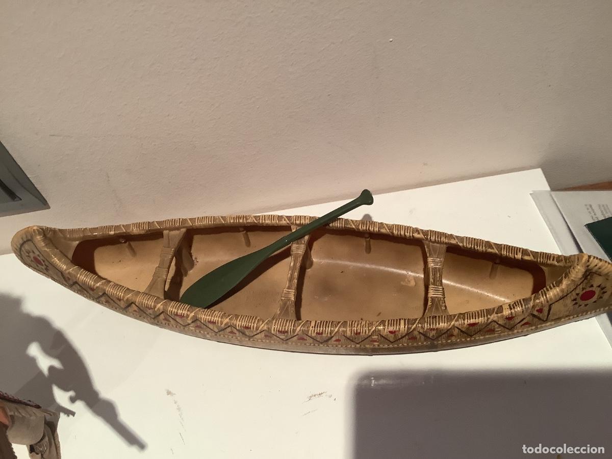 Figuras de acci&oacute;n - Big Jim: Maniqu&iacute; Indio Jeronimo con la Balsa de Congost - Foto 3