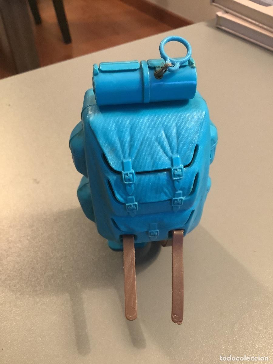 Figuras de acci&oacute;n - Big Jim: Mochila Azul con Voz en Castellano de Big Jim
