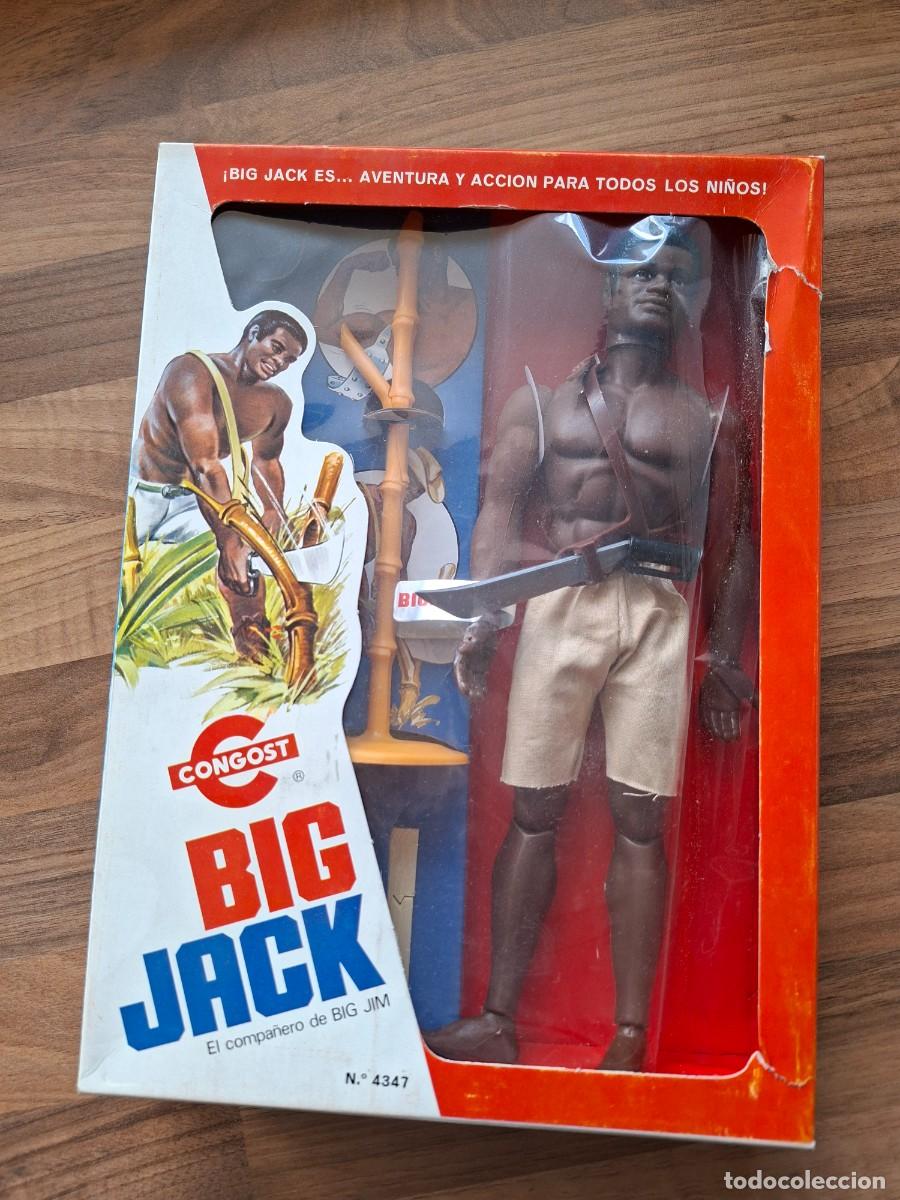 Figuras de acci&oacute;n - Big Jim: CONGOST,BIG JACK CON CAJA ORIGINAL,NUEVO NUNCA JUGADO, LEER DESCRIPCION