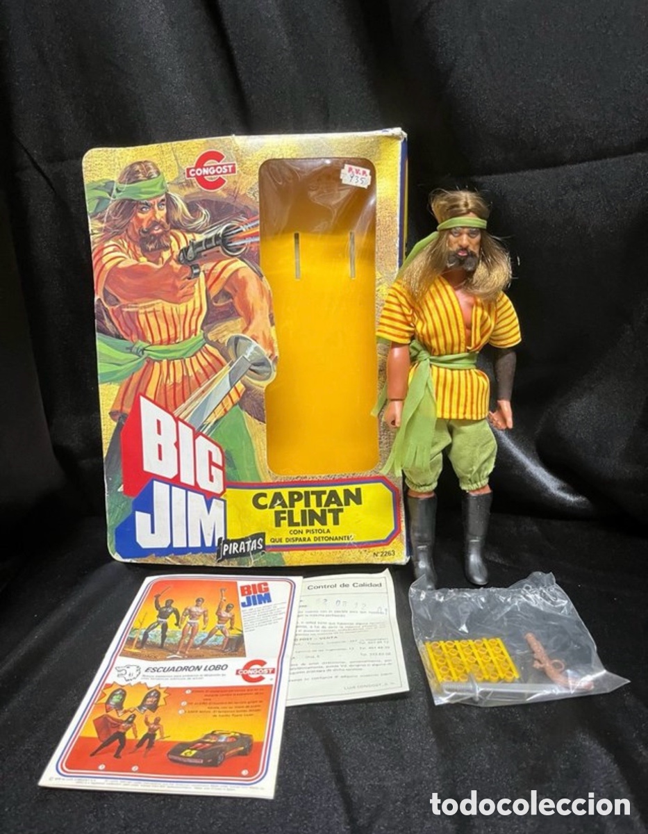 Action figures - Big Jim: BIG JIM CAPITAN FLINT CONGOST