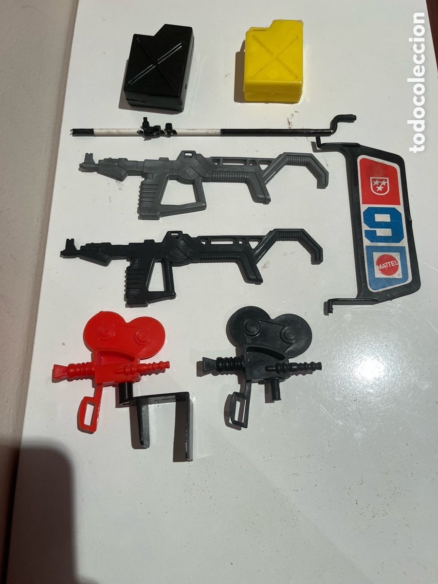 Figuras de acci&oacute;n - Big Jim: Lote de Accesorios del Jeep Big Jim y Comandante Espacial