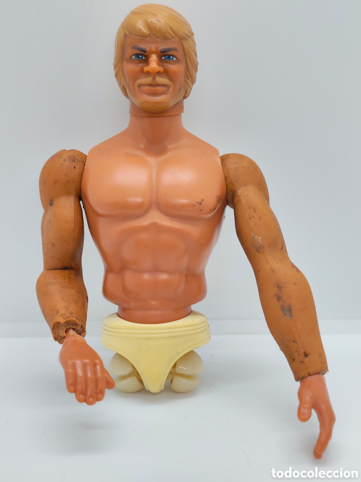 Figuras de acci&oacute;n - Big Jim: Figura Big Jim Dakota 1971 y lote de figuras