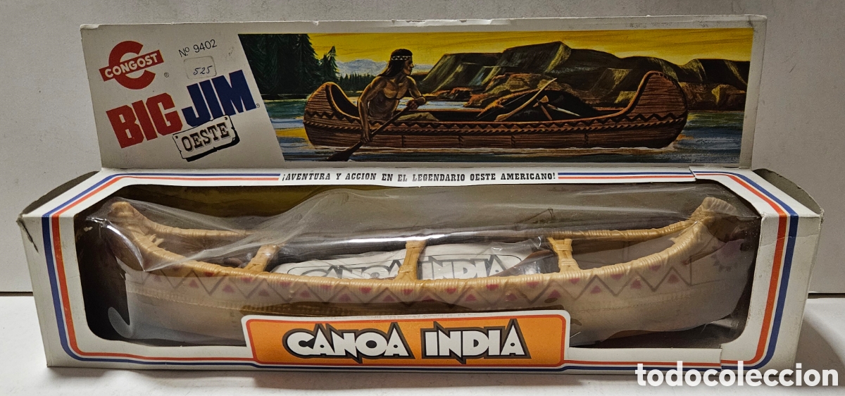 Actionfiguren - Big Jim: BIG JIM OESTE 9402- CANOA INDIA DE CONGOST, NUEVA