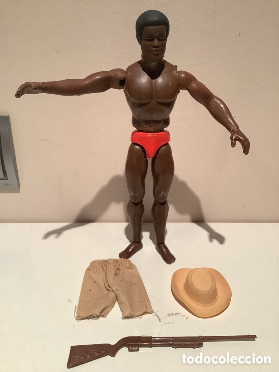 Figure di azione - Big Jim: Maniqu&iacute; Big Jack de Big Jim Congost con Ropa y Accesorios