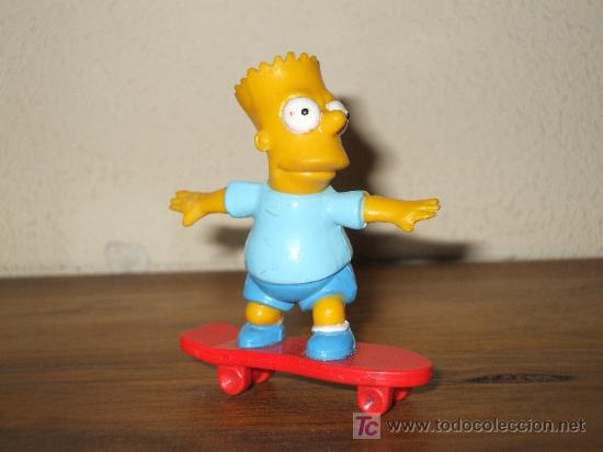 Figuras de acci&oacute;n: BART SIMPSON CON MONOPATIN - Foto 1