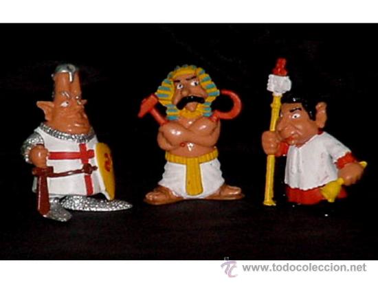Actionfiguren: 3 ANTIGUAS FIGURAS DE GOMA DE LOS POLITICOS MANUEL FERAGA, GERARDO IGLESIAS Y NICOLAS REDONDO, MIDEN