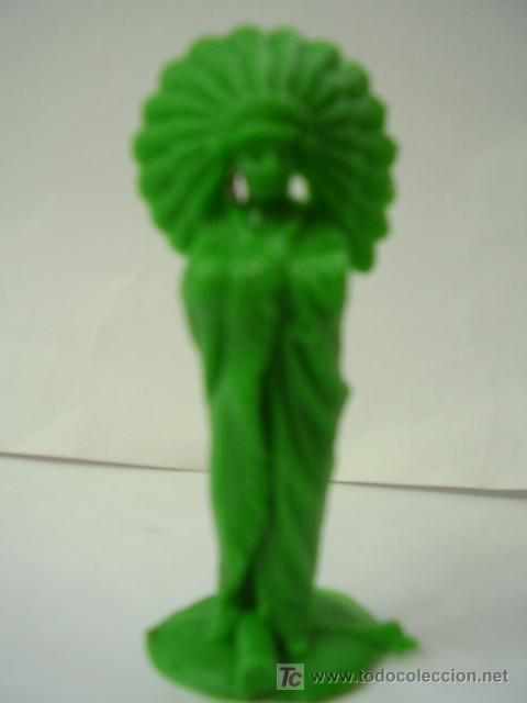 Figuras de acci&oacute;n: Indio plastico a&ntilde;os 70 - Foto 3