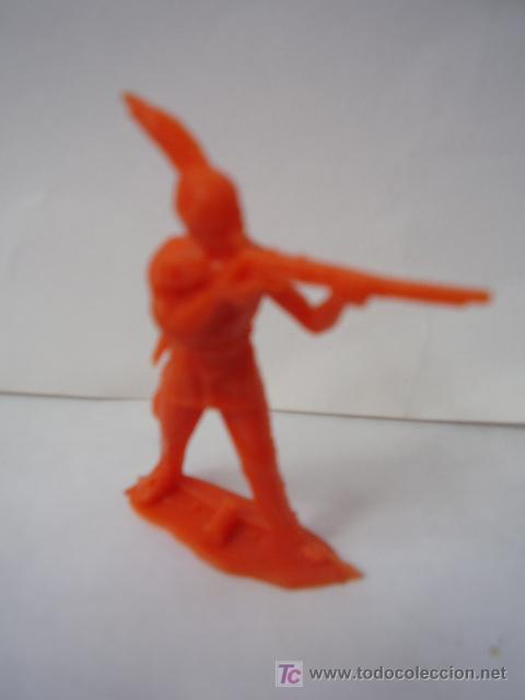 Figuras de acci&oacute;n: Indio plastico a&ntilde;os 70 - Foto 2