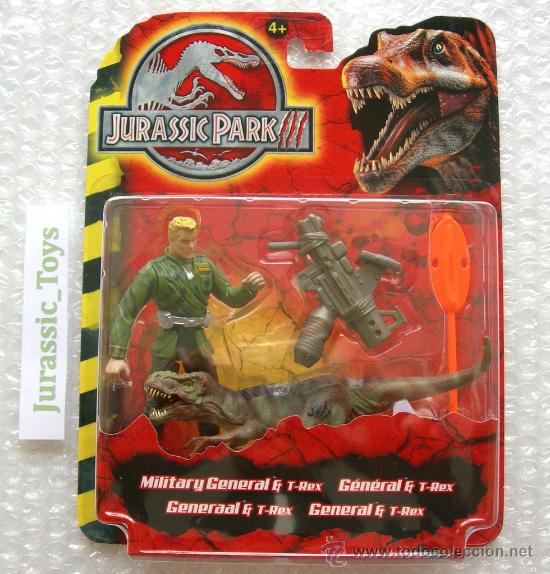 2001 (hasbro) jurassic park: militar general + - Buy Other action figures  on todocoleccion