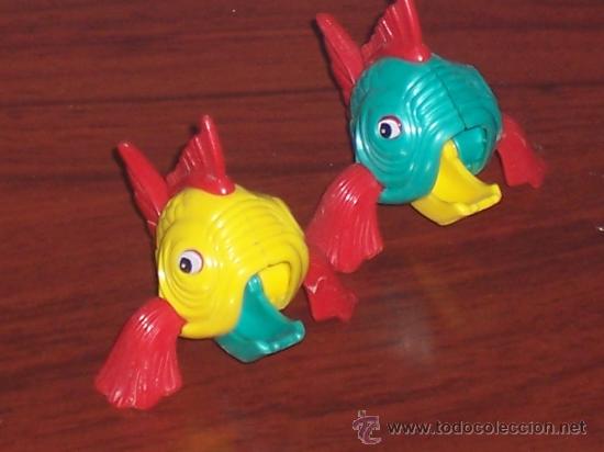 Actionfiguren: LOTE DE 2 FIGURAS PECES DE HUEVO SORPRESA