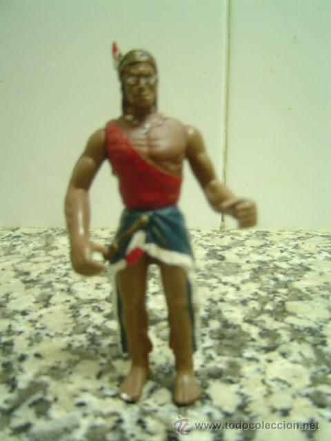 Figuras de acci&oacute;n: FIGURA PLASTICO DURO INDIO - Foto 1
