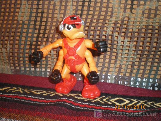 Figuras de acci&oacute;n: mu&ntilde;eco  alienigena pato con 4 brazos de la casa hasbro