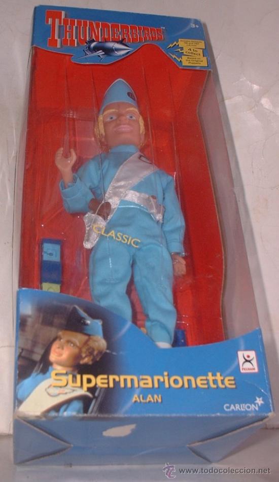 Figuras de acci&oacute;n: MARIONETA THUNDERBIRDS, ALAN, MIDE 19 CMS. EN CAJA. CC - Foto 1