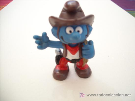 Figuras de acci&oacute;n: MU&Ntilde;ECO PITUFO   PEYO-SCHLEICH   A&Ntilde;O 1981 - Foto 1
