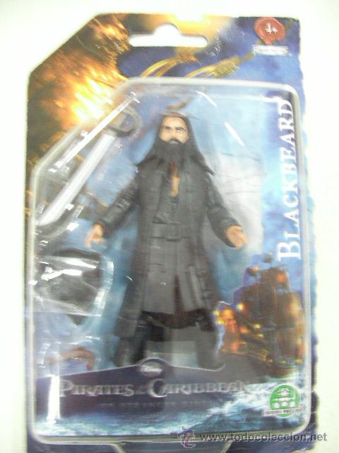 Figuras de acci&oacute;n: BLISTER PIRATAS DEL CARIBE BLACK BEARD - Foto 1