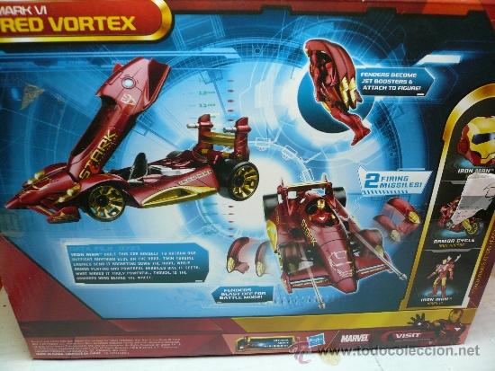 Figuras de acci&oacute;n: IRON MAN 2 MARK VI RED VORTEX - Foto 6