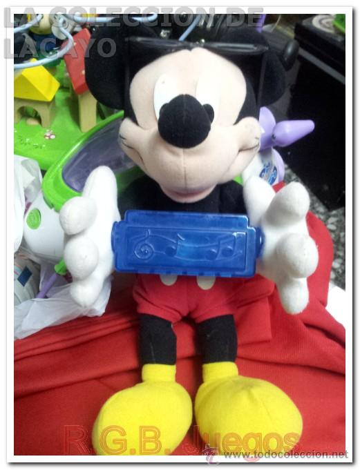 Figuras de acci&oacute;n: MU&Ntilde;ECO MICKEY CON ARMONICA - Foto 1