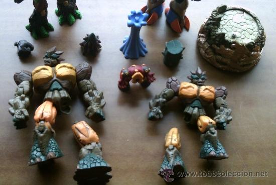 Figuras de acci&oacute;n: LOTE DE FIGURAS Y ACCESORIOS DE GORMITIS CON DEFECTOS - Foto 4